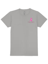 Load image into Gallery viewer, Simply Southern POWER HOPE IS POWERFUL PINK RIBBON Short Sleeve T-Shirt
