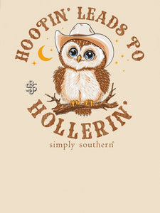 Simply Southern HOOTIN' LEADS TO HOLLERIN' Short Sleeve T-Shirt