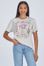Load image into Gallery viewer, Simply Southern RAISIN&#39; HELL Short Sleeve T-Shirt FRONT DESIGN
