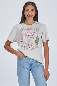 Simply Southern RAISIN' HELL Short Sleeve T-Shirt FRONT DESIGN