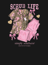 Load image into Gallery viewer, Simply Southern SCRUB BLACK Short Sleeve T-Shirt
