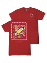 Load image into Gallery viewer, Simply Southern TEACHING IS A WORK OF HEART Short Sleeve T-Shirt
