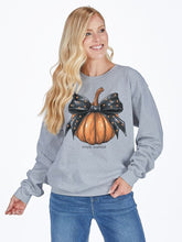 Load image into Gallery viewer, Simply Southern PUMPKIN CREW **FRONT DESIGN** Long Sleeve
