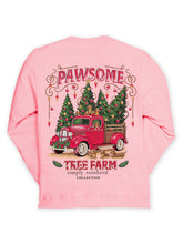 Load image into Gallery viewer, Simply Southern PAWSOME TREE FARM Sweat Shirt
