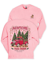 Load image into Gallery viewer, Simply Southern PAWSOME TREE FARM Sweat Shirt
