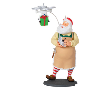 Toymaker Santa Ornament