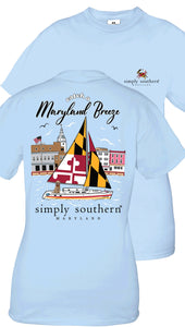 "Catch a Maryland Breeze"... Short-Sleeved Tee