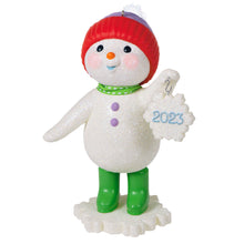 Load image into Gallery viewer, Sweet Snowman 2023 Ornament

