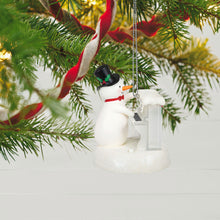 Load image into Gallery viewer, Sing-Along Showman Snowman Musical Ornament
