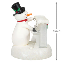 Load image into Gallery viewer, Sing-Along Showman Snowman Musical Ornament
