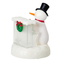 Load image into Gallery viewer, Sing-Along Showman Snowman Musical Ornament
