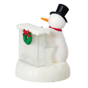 Sing-Along Showman Snowman Musical Ornament