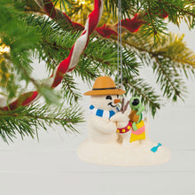Load image into Gallery viewer, Sandal the Snowman Ornament
