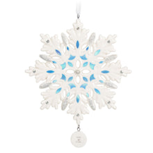Load image into Gallery viewer, Snowflake 2023 Porcelain Ornament
