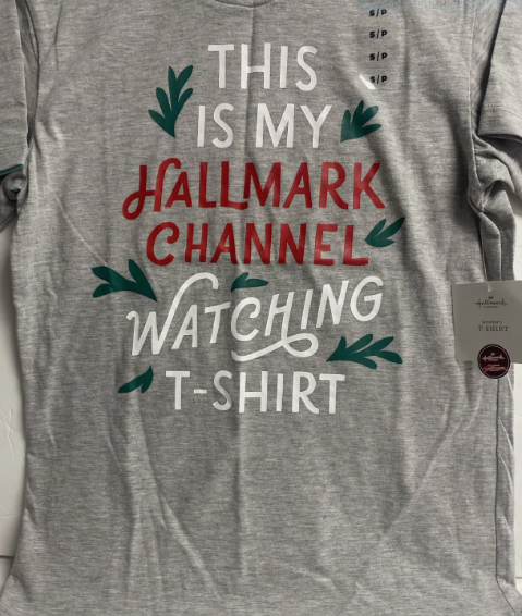 Hallmark Channel THIS IS MY HALLMARK CHANNEL WATCHING WOMEN'S T-SHIRT