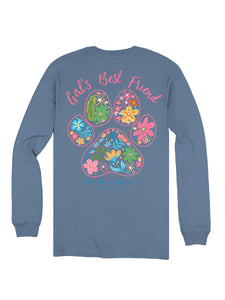 Simply Southern  GIRL’S BEST FRIEND Long Sleeve T-Shirt