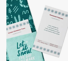 Load image into Gallery viewer, Hallmark Channel Tea Towel with 3 Double Sided Recipe Cards
