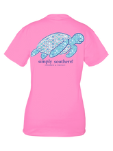 Load image into Gallery viewer, Simply Southern TRACKING PREPPY SEA TURTLE Short Sleeve T-Shirt
