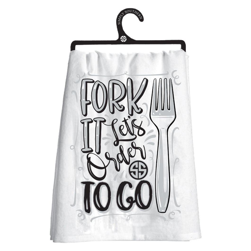 Simply Southern FORK IT Dish Towel