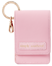 Load image into Gallery viewer, Simply Southern LEATHER ID FLAP Leaf or Pink
