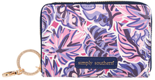 Load image into Gallery viewer, Simply Southern LEATHER SMALL ZIP WALLET Leaf or Pink
