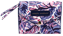 Load image into Gallery viewer, Simply Southern LEATHER SMALL TRI FOLD WALLET Leaf or Pink
