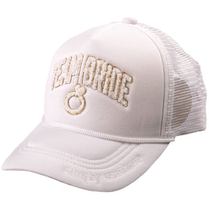 Simply Southern TEAM BRIDE SPARKLE LETTER HAT