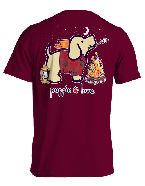 Puppie Love CAMPING PUP Short Sleeve