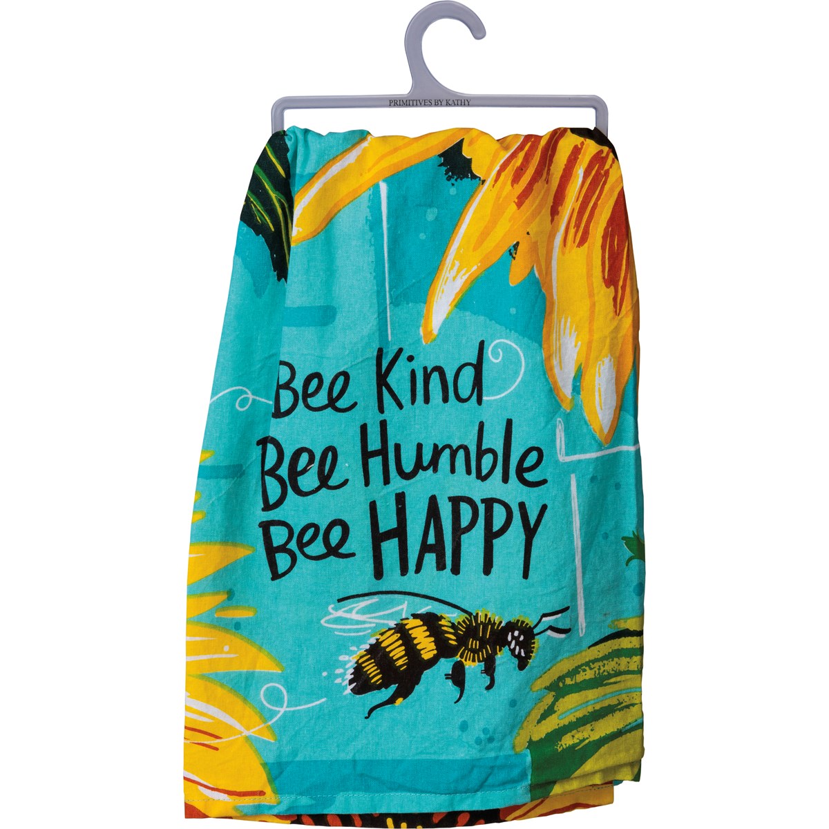 Bee Happy Dishtowel