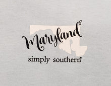 Load image into Gallery viewer, Simply Southern MARYLAND STATE Short Sleeve T-Shirt
