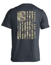 Load image into Gallery viewer, CAMO FLAG Short Sleeve T-Shirt with Pocket
