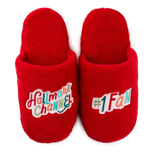 Hallmark Channel #1 Fan Slippers