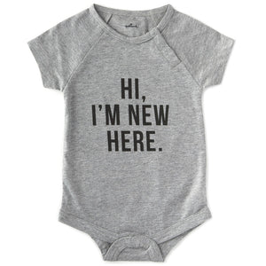 Hi I'm New Here Infant Bodysuit, 0–6 Months