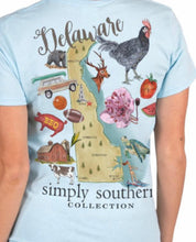 Load image into Gallery viewer, Simply Southern DELAWARE STATE Short Sleeve T-Shirt
