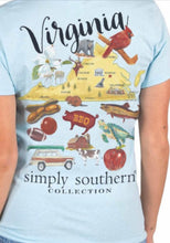 Load image into Gallery viewer, Simply Southern VIRGINIA STATE Short Sleeve T-Shirt

