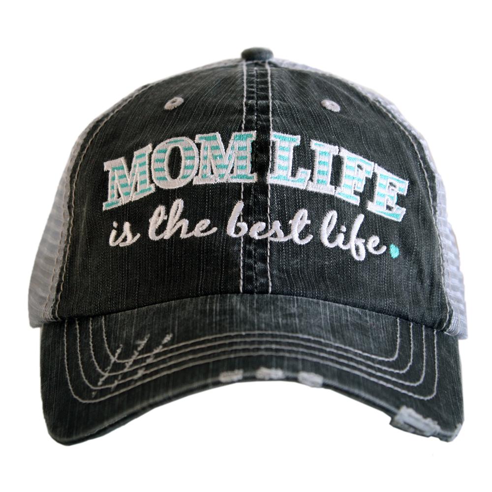 MOM LIFE IS THE BEST LIFE TRUCKER HATS