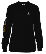 Load image into Gallery viewer, Long Sleeve BUCKLE UP Black Simply Southern
