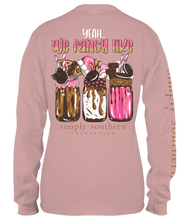 Load image into Gallery viewer, Simply Southern YEAH...WE FANCY LIKE Long Sleeve T-Shirt
