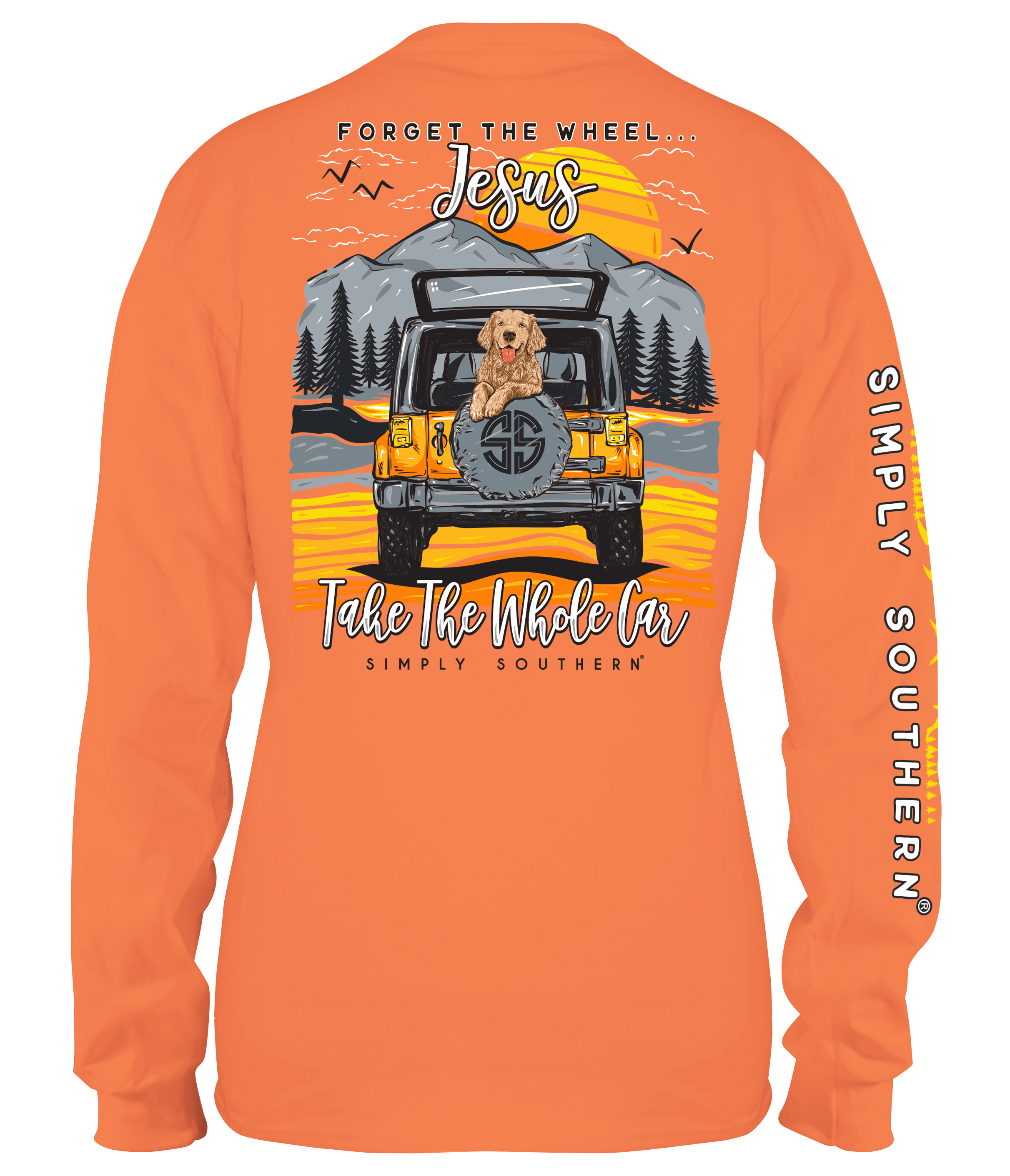 simply southern jeep shirt