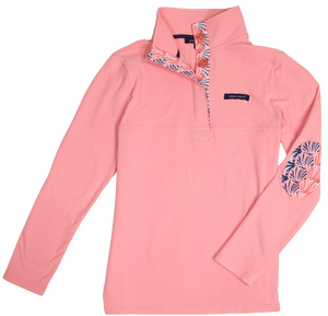 Simply Southern BUTTON PULL OVER SCALLOP