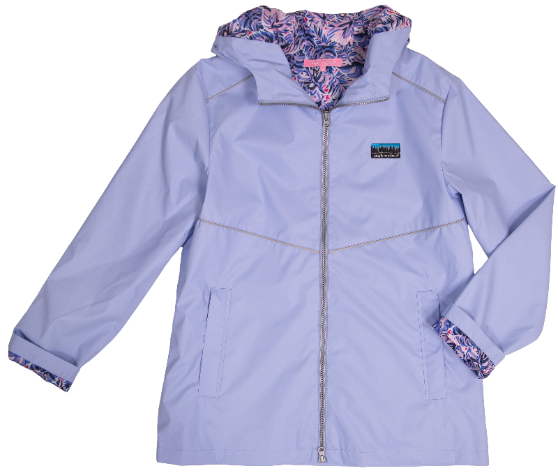 Simply Southern RAIN JACKET LEAF