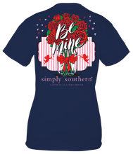 Load image into Gallery viewer, Simply Southern &quot;Be Mine&quot; Short Sleeve TShirt
