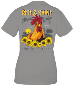 Simply Southern FARM RISE & SHINE Short Sleeve T-Shirt