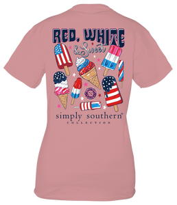 Simply Southern RED, WHITE & SWEET Short Sleeve T-Shirt