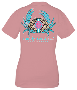 Simply Southern SAVE THE TURTLES CRAB DESIGN Short Sleeve T-Shirt