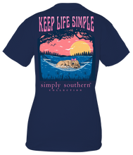 Load image into Gallery viewer, Simply Southern KEEP LIFE SIMPLE Short Sleeve T-Shirt

