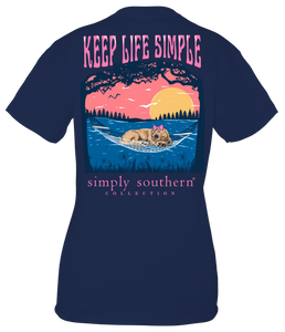 Simply Southern KEEP LIFE SIMPLE Short Sleeve T-Shirt