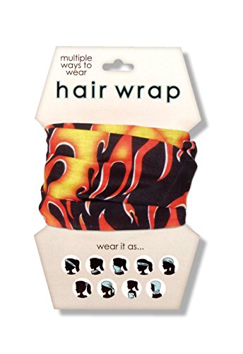 Flames Face Cover/Hair Wrap