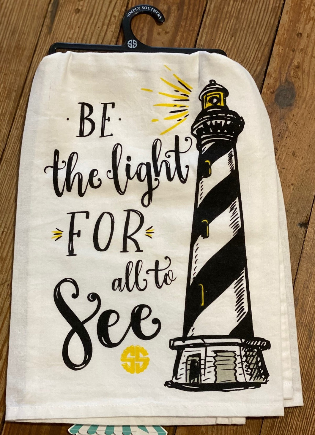 Simply Southern Be the Light for all to See Kitchen Towel