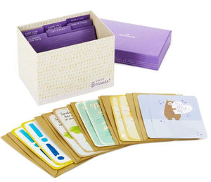 CARDS---Assorted Just Because Cards with Organizer Box (includes 10 cards)